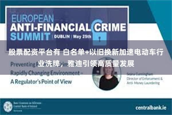股票配资平台有 白名单+以旧换新加速电动车行业洗牌，雅迪引领高质量发展