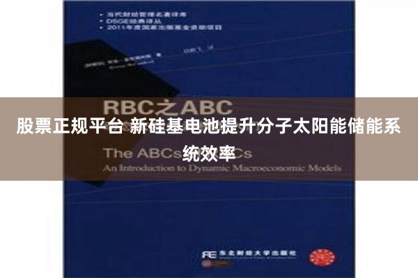 股票正规平台 新硅基电池提升分子太阳能储能系统效率