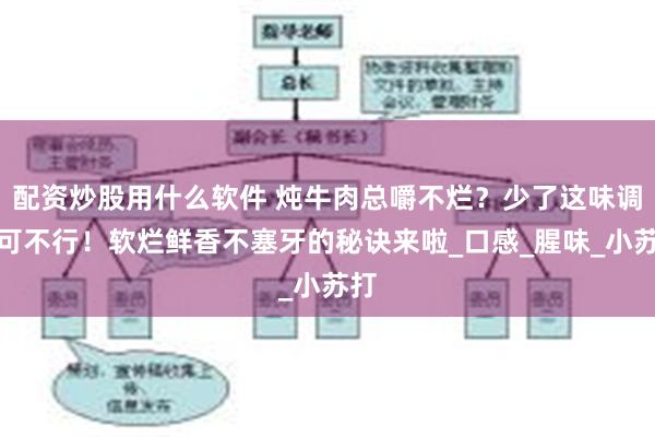 配资炒股用什么软件 炖牛肉总嚼不烂？少了这味调料可不行！软烂鲜香不塞牙的秘诀来啦_口感_腥味_小苏打
