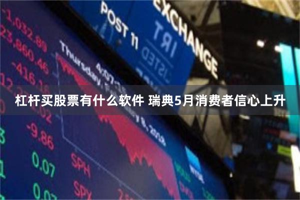 杠杆买股票有什么软件 瑞典5月消费者信心上升