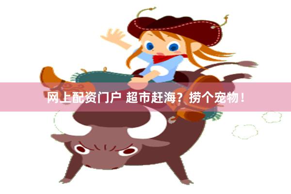 网上配资门户 超市赶海？捞个宠物！