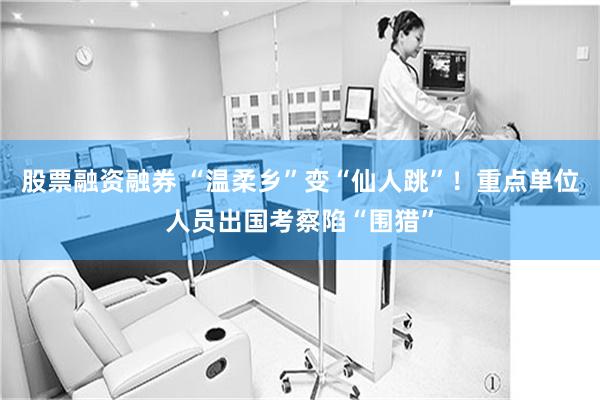 股票融资融券 “温柔乡”变“仙人跳”!重点单位人员出国考察陷“围猎”