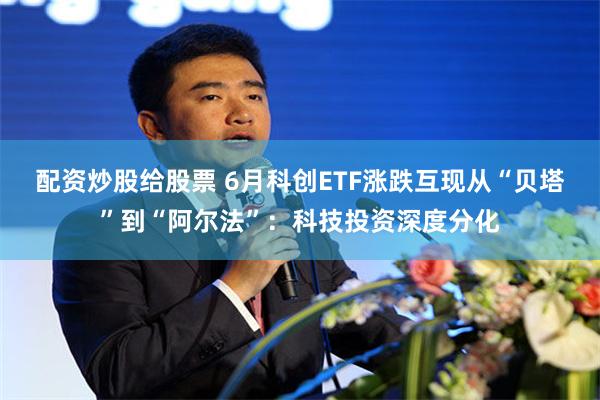 配资炒股给股票 6月科创ETF涨跌互现从“贝塔”到“阿尔法”：科技投资深度分化