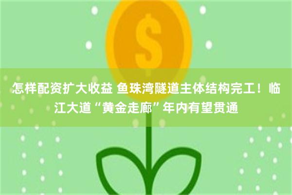 怎样配资扩大收益 鱼珠湾隧道主体结构完工!临江大道“黄金走廊”年内有望贯通